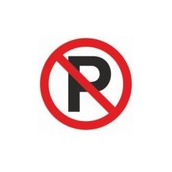 Σήμα ασφαλείας: Απαγορεύεται το πάρκινγκ-είσοδος γκαράζ ΣΑ14