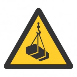 Σήμα ασφαλείας: Προσοχή αιωρούμενα φορτία ΣΠ6
