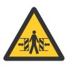 Σήμα ασφαλείας: Προσοχή κίνδυνος σύνθλιψης ΣΠ19